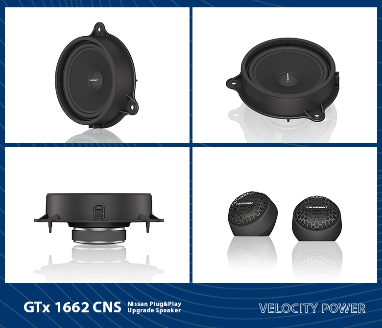 德國（藍寶BLAUPUNKT）GTx 1662 CNS日產(chǎn)專用兩分頻喇叭